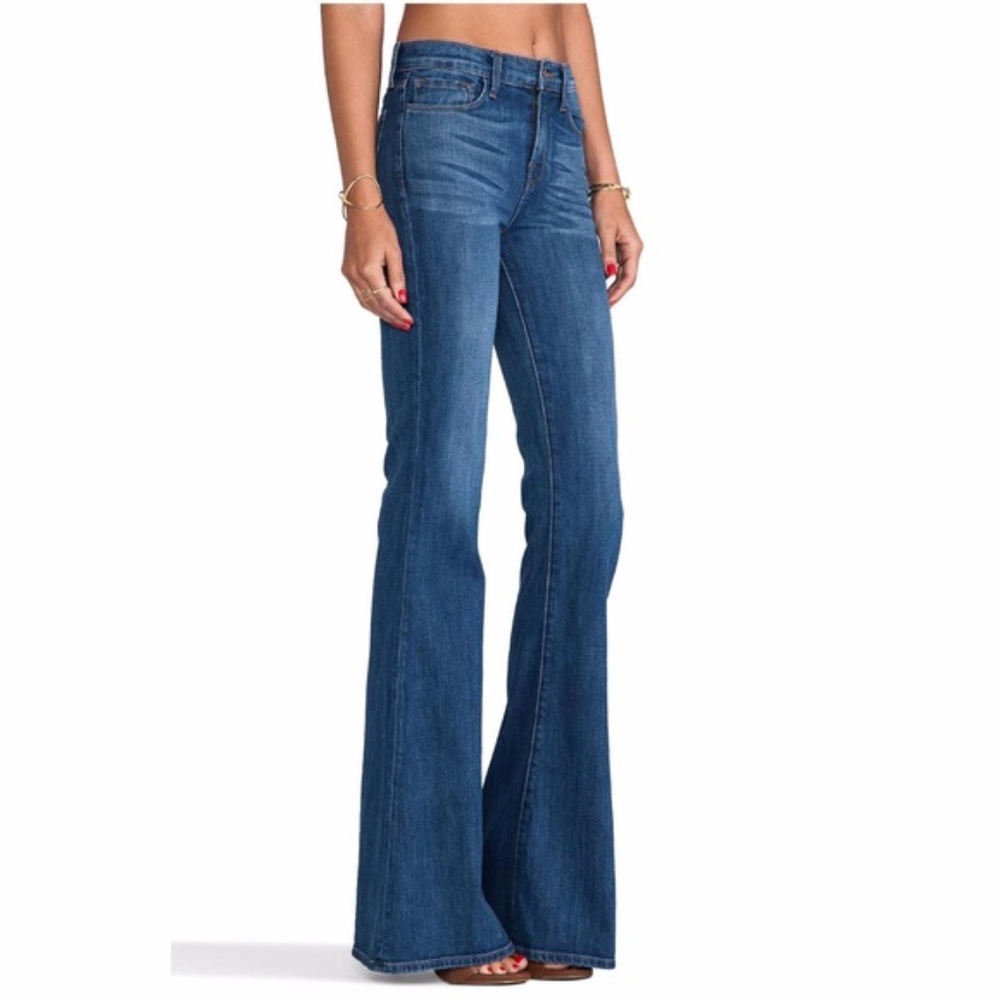🚫SOLD! DO NOT BUY👖|•J BRAND•| Valentina Flare Bottom Jeans in Sail 👖 - Picture 9 of 16